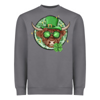 Storm st. patrick's day heifer Heavyweight Sweatshirt - MaliasSmallBusiness
