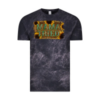 Cloud Black Sunflower Leopard Mama Tried Vintage Tee - Jasminsmagicworld