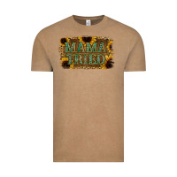 Vintage Coffee Sunflower Leopard Mama Tried Vintage Tee - Jasminsmagicworld