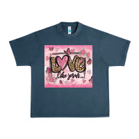 Midnight Navy love like jesus Urban Heavy Tee - MaliasSmallBusiness