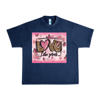 Navy love like jesus Urban Heavy Tee - MaliasSmallBusiness