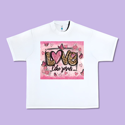 Love Like Jesus Urban Heavy Tee Designed By Maliassmallbusiness
