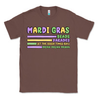 Chestnut mardi gras beads Classic Tee - MaliasSmallBusiness