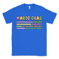 True Royal mardi gras beads Classic Tee - MaliasSmallBusiness