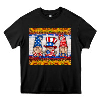 Black usa gnome Heavy Core Tee - HRA Design Shop