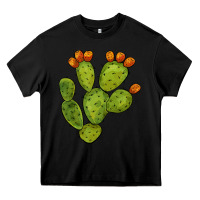 Black cactus Heavy Core Tee - BarkalooDesign