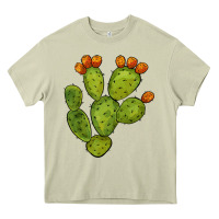 Mossy cactus Heavy Core Tee - BarkalooDesign