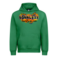 Emerald Equality hurts no one Urban Hoodie - FaDigitalArtStudio