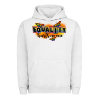 Pigment Lunar Rock Equality hurts no one Urban Hoodie - FaDigitalArtStudio