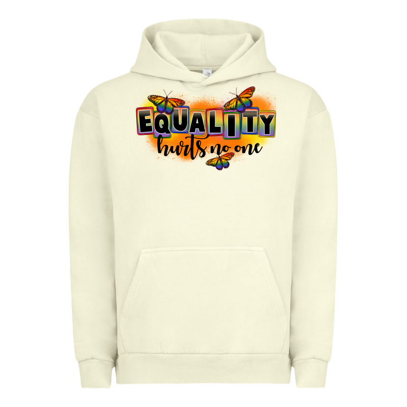 Equality Hurts No One Urban Hoodie by FaDigitalArtStudio | Teevron