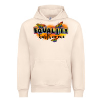 Sandshell Equality hurts no one Urban Hoodie - FaDigitalArtStudio