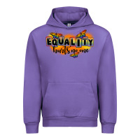 Tulip Equality hurts no one Urban Hoodie - FaDigitalArtStudio