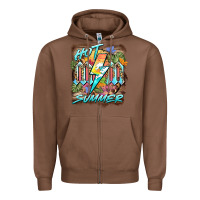 Chestnut hot mom summer Zipper Hoodie - BarkalooDesign