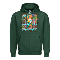 Sports Green hot mom summer Zipper Hoodie - BarkalooDesign