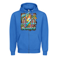 True Royal hot mom summer Zipper Hoodie - BarkalooDesign