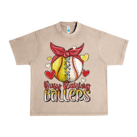 French Oak busy raising ballers Urban Heavy Tee - MaliasSmallBusiness