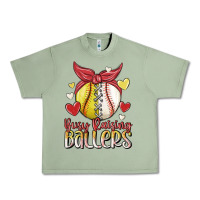 Oil Green busy raising ballers Urban Heavy Tee - MaliasSmallBusiness
