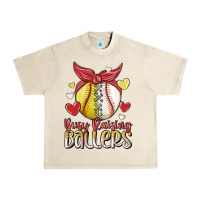 Sandshell busy raising ballers Urban Heavy Tee - MaliasSmallBusiness