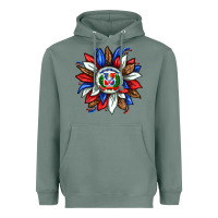 Sage dominican sunflower Heavyweight Hoodie - texasbilliewilder