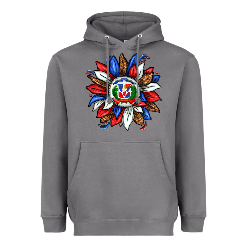 Dominican Sunflower Heavyweight Hoodie by texasbilliewilder | Teevron