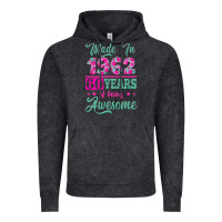 Vintage Black made in 1962, 60 years of being awesome Vintage Hoodie - Jasminsmagicworld