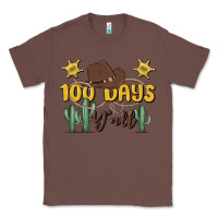 Chestnut 100 days y'all Classic Tee - MaliasSmallBusiness