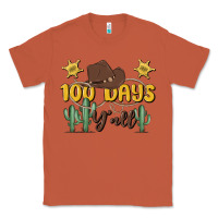 Copper 100 days y'all Classic Tee - MaliasSmallBusiness