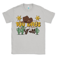 Moon Dust 100 days y'all Classic Tee - MaliasSmallBusiness