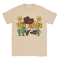 Mushroom 100 days y'all Classic Tee - MaliasSmallBusiness