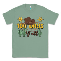 Sage 100 days y'all Classic Tee - MaliasSmallBusiness