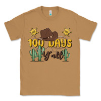 Toasted Coconut 100 days y'all Classic Tee - MaliasSmallBusiness