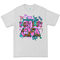 Dove Grey rocking the night shift cna life Premium Tee - AdoDesignShop