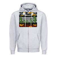 Heather Grey cowhide cacti sunflowers christmas mousepad Zipper Hoodie - Jasminsmagicworld