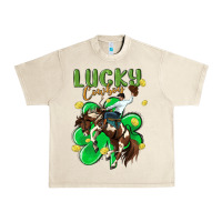 Sandshell lucky cowboy Urban Heavy Tee - MaliasSmallBusiness