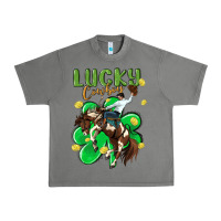 Tornado lucky cowboy Urban Heavy Tee - MaliasSmallBusiness