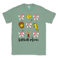Sage softball coquette bow Classic Tee - JahusDesignShop