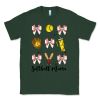 Sports Green softball coquette bow Classic Tee - JahusDesignShop