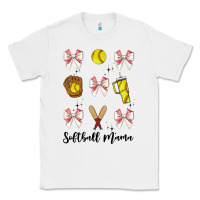 White softball coquette bow Classic Tee - JahusDesignShop