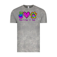 Cloud Rock Peace Love Pride Vintage Tee - Jasminsmagicworld