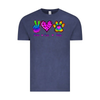 Vintage Denim Peace Love Pride Vintage Tee - Jasminsmagicworld