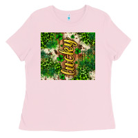 Bubblegum Pink St. Patrick's Day lucky tumbler Ladies Tee - Neo Western