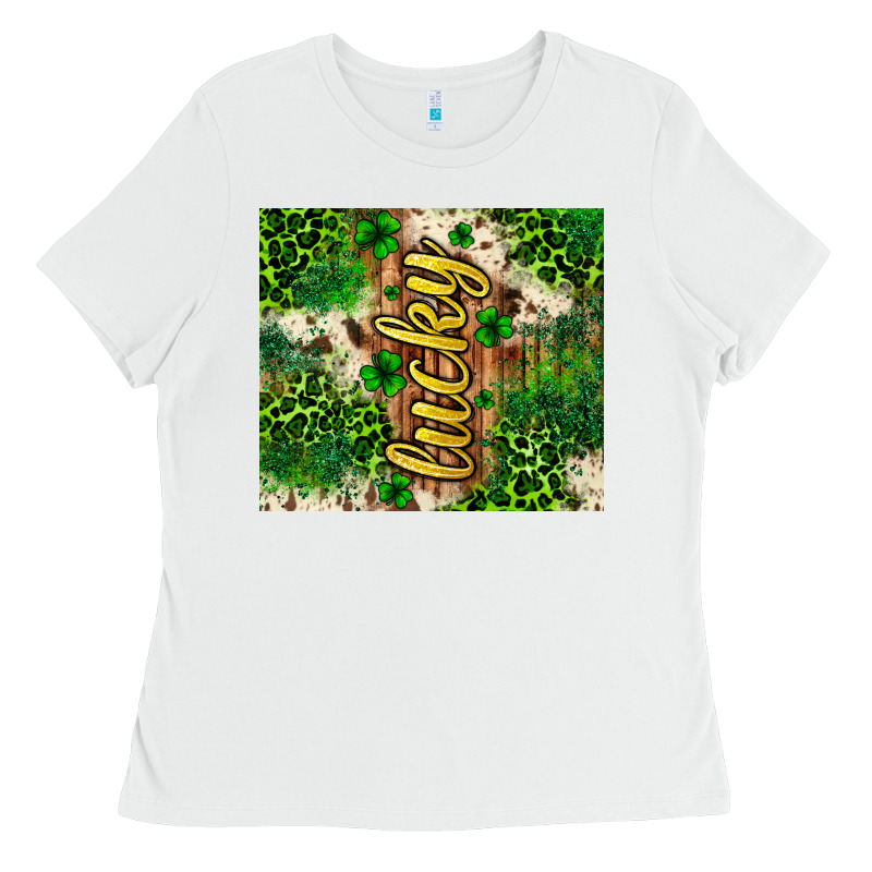 St. Patrick's Day Lucky Tumbler Ladies Tee by Neo Western | Teevron