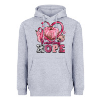 Heather Grey harvesting hope Heavyweight Hoodie - texasbilliewilder
