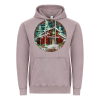 Vintage Zinc Barn Christmas Vintage Hoodie - RanaPortraitStore