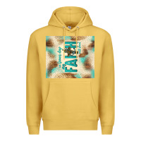 Antique Gold faith with cross Premium Hoodie - TumblerDesignByShophia