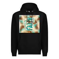 Black faith with cross Premium Hoodie - TumblerDesignByShophia