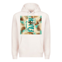 Pale Pink faith with cross Premium Hoodie - TumblerDesignByShophia