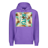 Faith With Cross Premium Hoodie | Teevron