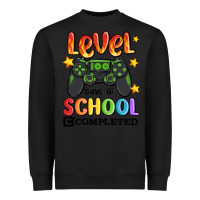 Black level 100 days of school completed Heavyweight Sweatshirt - MaliasSmallBusiness