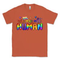 Copper we are all human Classic Tee - MaliasSmallBusiness